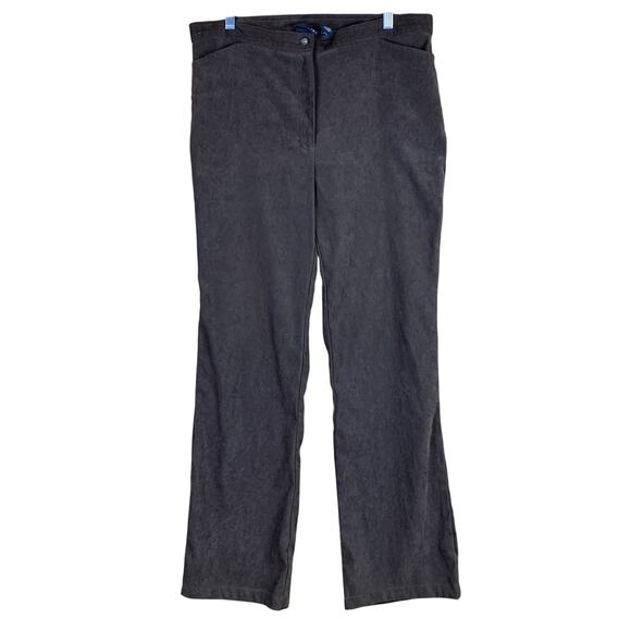 Sonoma Pants - Sonoma Womens Pants Brown High Rise Straight Leg Stretch 12